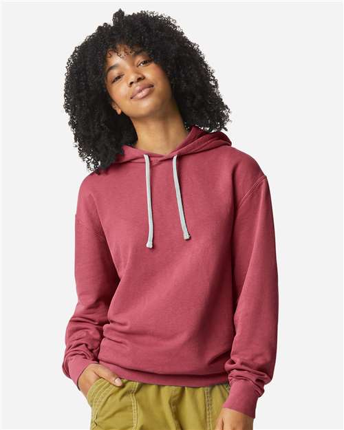 Comfort Colors 1467- Unisex Lightweight Fleece Hooded Sweatshirt