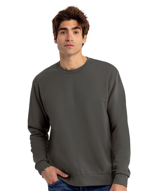 Sweat-shirt ras du cou unisexe Santa Barbara de Next Level