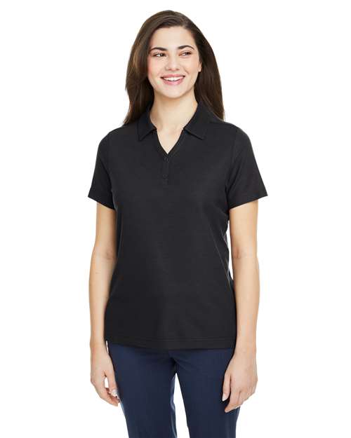 Polo en piqué ChromaSoft™ Fusion CORE365 pour femme