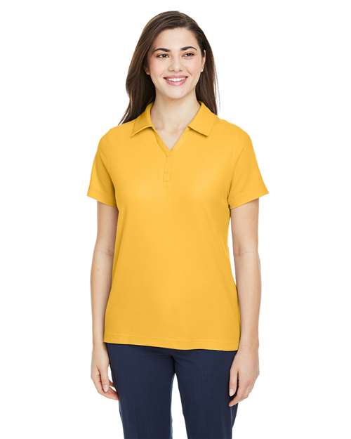 Polo en piqué ChromaSoft™ Fusion CORE365 pour femme