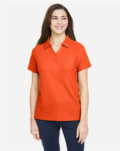 Polo en piqué ChromaSoft™ Fusion CORE365 pour femme
