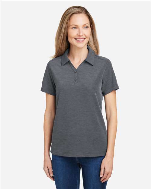 Polo en piqué ChromaSoft™ Fusion CORE365 pour femme