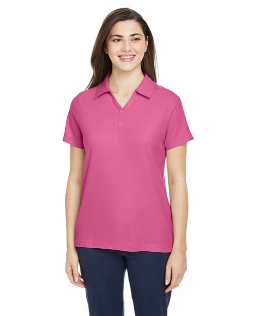 Polo en piqué ChromaSoft™ Fusion CORE365 pour femme