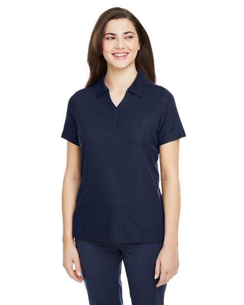 Polo en piqué ChromaSoft™ Fusion CORE365 pour femme