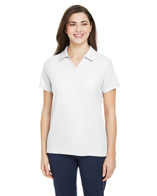 Polo en piqué ChromaSoft™ Fusion CORE365 pour femme