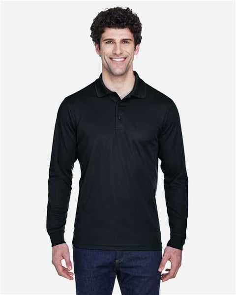 Men's Pinnacle Performance Long Sleeve Piqué Polo