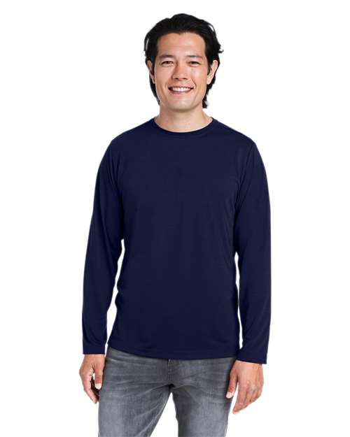 CORE365 Unisex Fusion ChromaSoft™ Performance Long Sleeve T-Shirt
