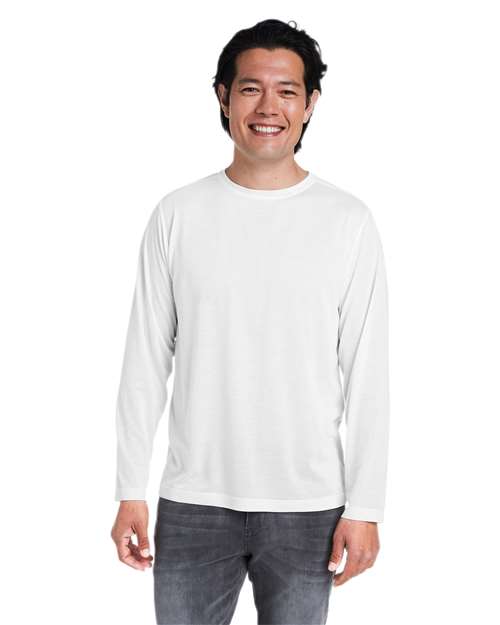 CORE365 Unisex Fusion ChromaSoft™ Performance Long Sleeve T-Shirt