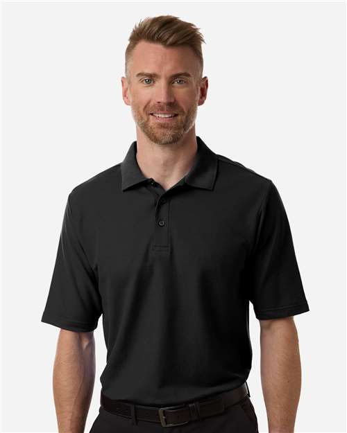 Polo en piqué performant CORE365 pour hommes Resolve CVC Grande taille
