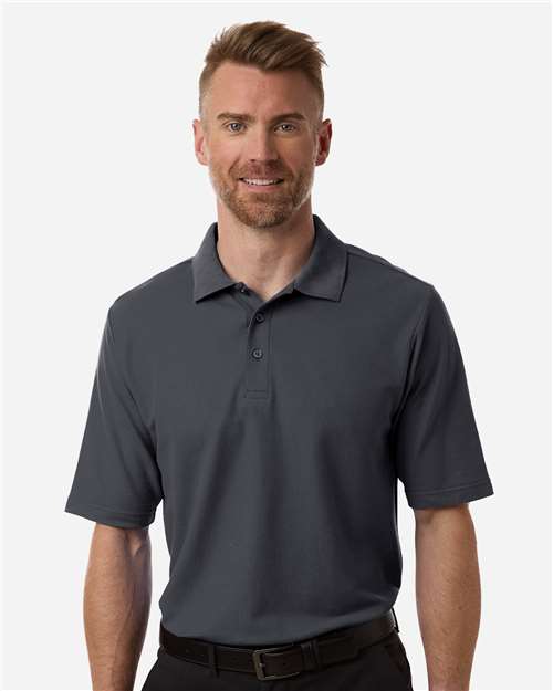 Polo en piqué performant CORE365 pour hommes Resolve CVC Grande taille