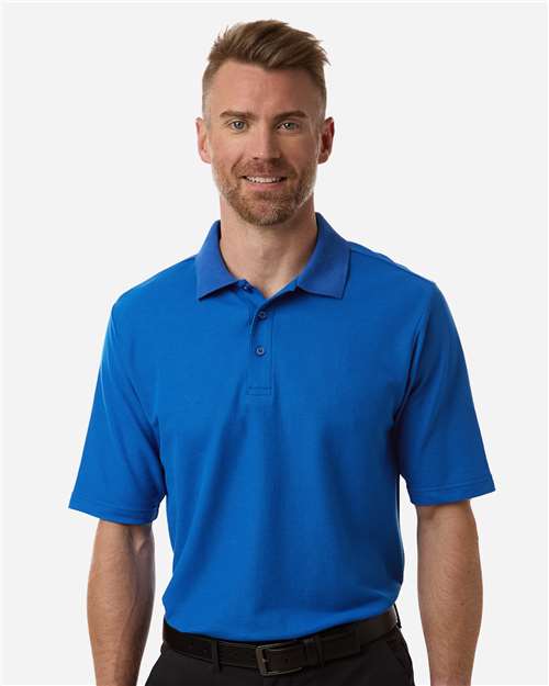 Polo en piqué performant CORE365 pour hommes Resolve CVC Grande taille