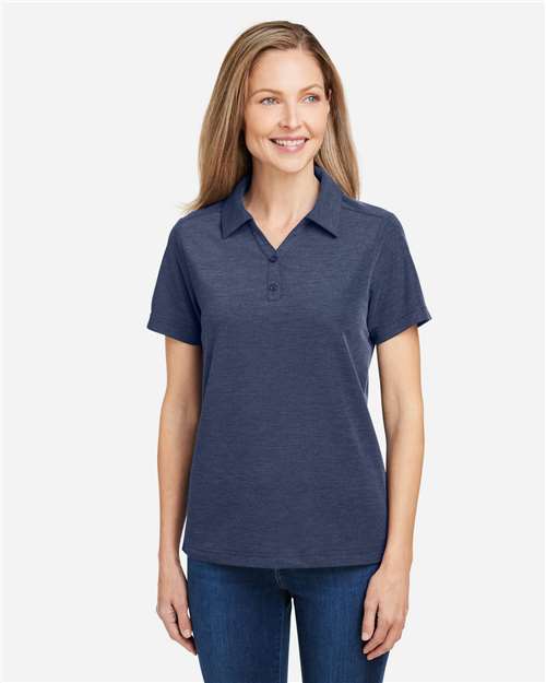 Polo en piqué ChromaSoft™ Fusion CORE365 pour femme