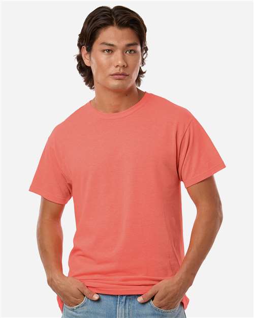 M&O 4800 - T-shirt doux au toucher pour hommes, couleur or
