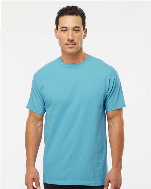 M&O 4800 - T-shirt doux au toucher pour hommes, couleur or