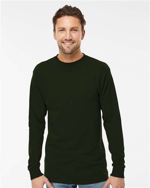 M&O 4820 - Unisex Gold Soft Touch Long Sleeve T-Shirt