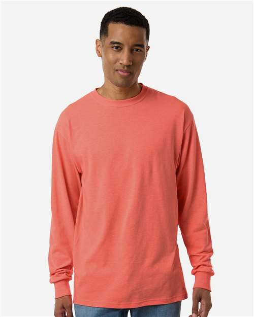 M&O 4820 - Unisex Gold Soft Touch Long Sleeve T-Shirt