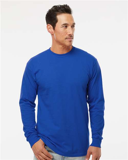 M&O 4820 - Unisex Gold Soft Touch Long Sleeve T-Shirt