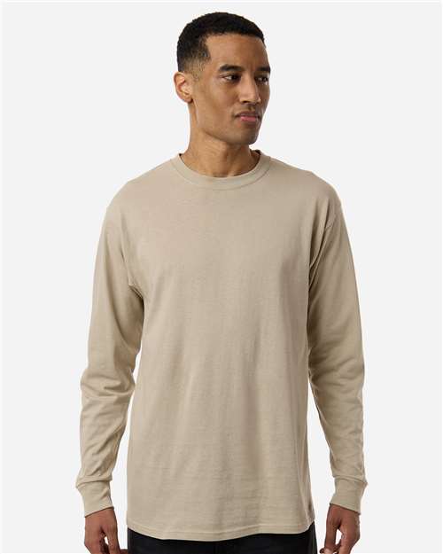 M&O 4820 - Unisex Gold Soft Touch Long Sleeve T-Shirt