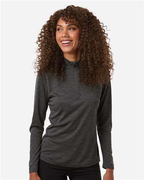 AllPro Women's Pro-Lock Performance Mélange Quarter-Zip Pullover