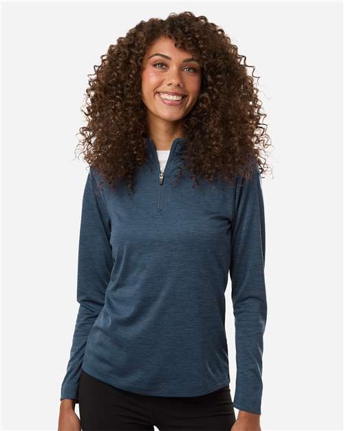 AllPro Women's Pro-Lock Performance Mélange Quarter-Zip Pullover