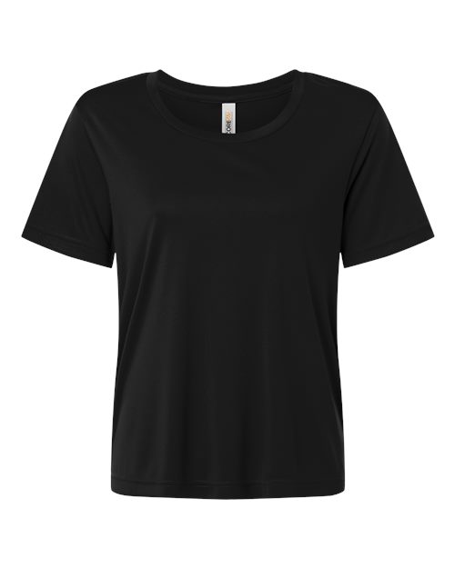 T-shirt de performance Capital CORE365 pour femme