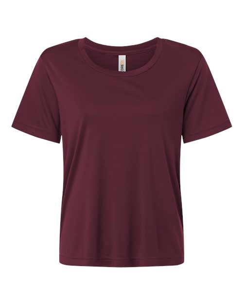 T-shirt de performance Capital CORE365 pour femme
