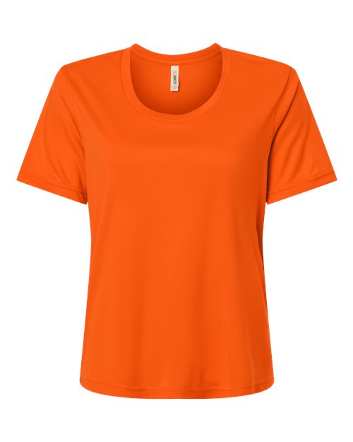 T-shirt de performance Capital CORE365 pour femme