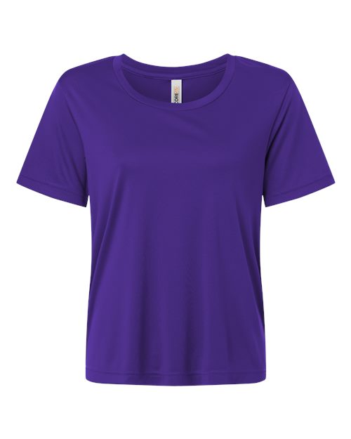 T-shirt de performance Capital CORE365 pour femme