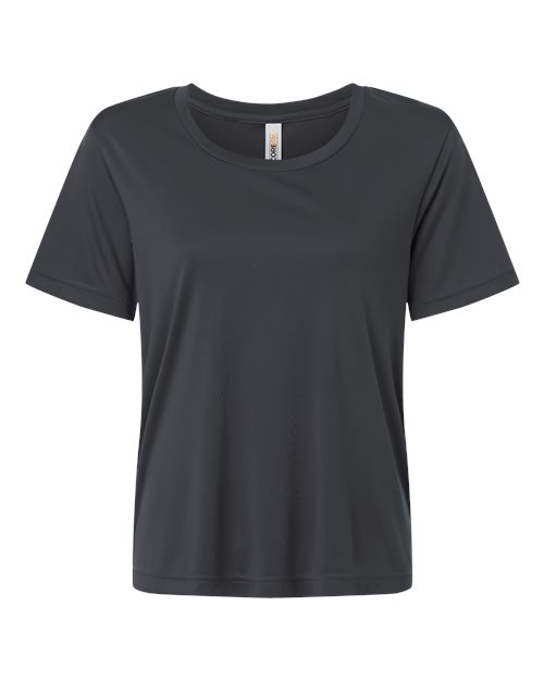 T-shirt de performance Capital CORE365 pour femme