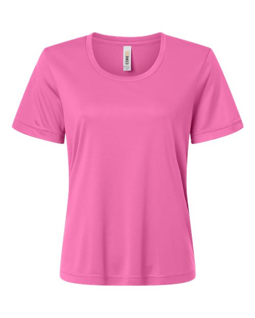 T-shirt de performance Capital CORE365 pour femme