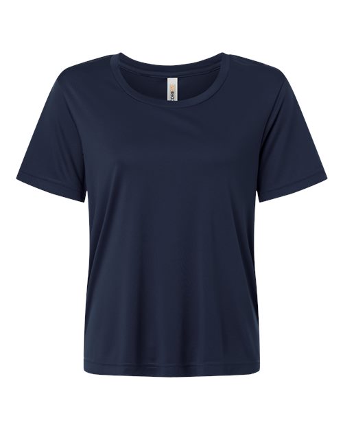 T-shirt de performance Capital CORE365 pour femme