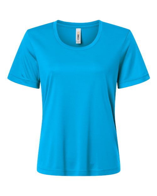 T-shirt de performance Capital CORE365 pour femme