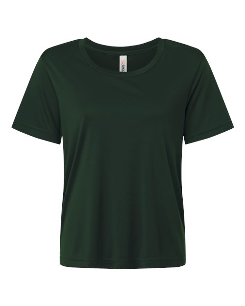 T-shirt de performance Capital CORE365 pour femme