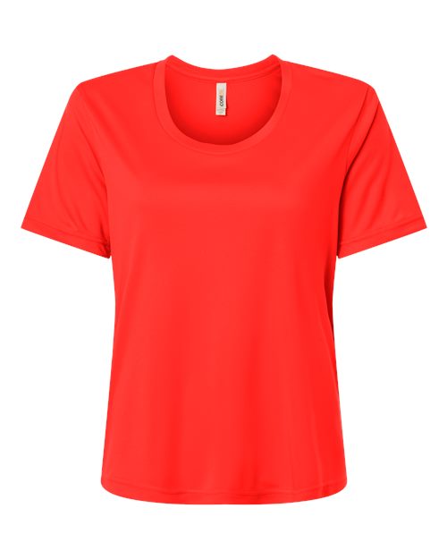 T-shirt de performance Capital CORE365 pour femme
