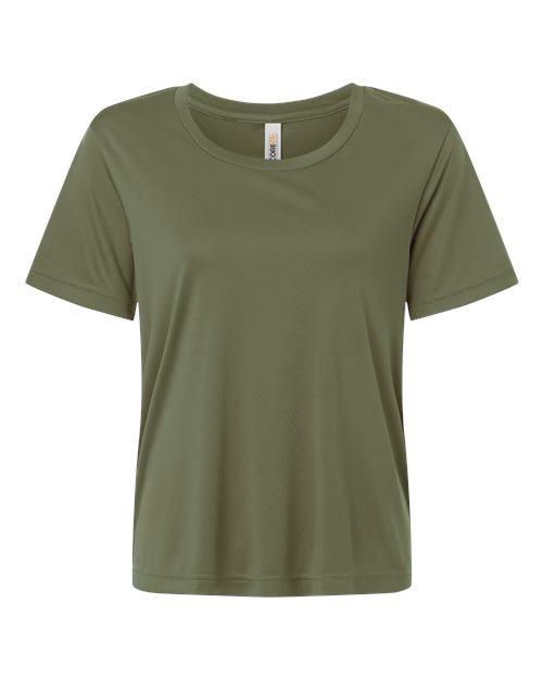 T-shirt de performance Capital CORE365 pour femme