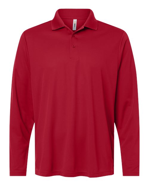Polo piqué à manches longues Nova Core365 Performance pour hommes