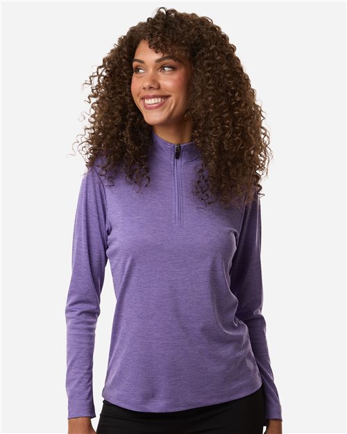 AllPro Women's Pro-Lock Performance Mélange Quarter-Zip Pullover