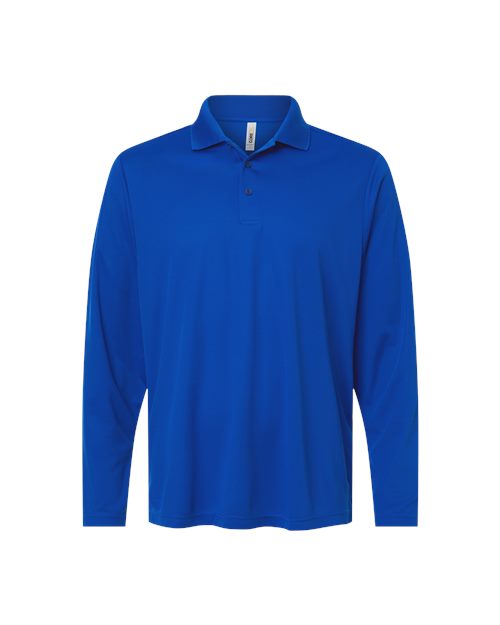 Polo piqué à manches longues Nova Core365 Performance pour hommes