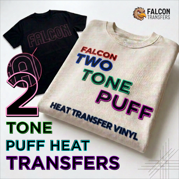 Transferts thermiques gonflants bicolores