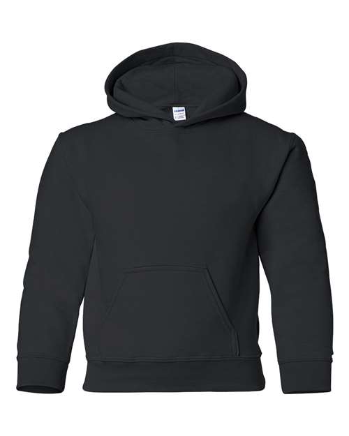 Gildan 18500B - Sweat-shirt à capuche lourd en molleton mélangé pour jeunes