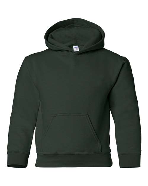 Gildan 18500B - Sweat-shirt à capuche lourd en molleton mélangé pour jeunes