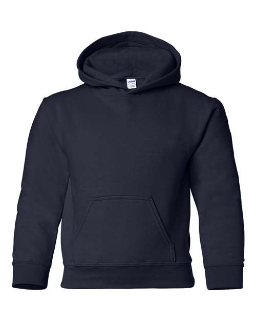 Gildan 18500B - Sweat-shirt à capuche lourd en molleton mélangé pour jeunes