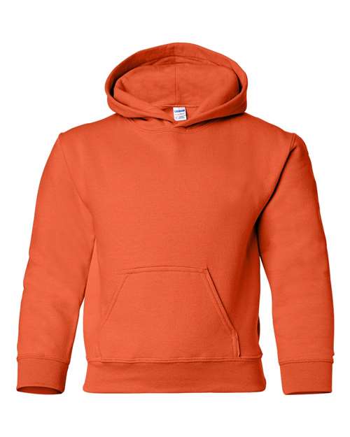 Gildan 18500B - Sweat-shirt à capuche lourd en molleton mélangé pour jeunes