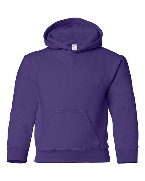 Gildan 18500B - Sweat-shirt à capuche lourd en molleton mélangé pour jeunes