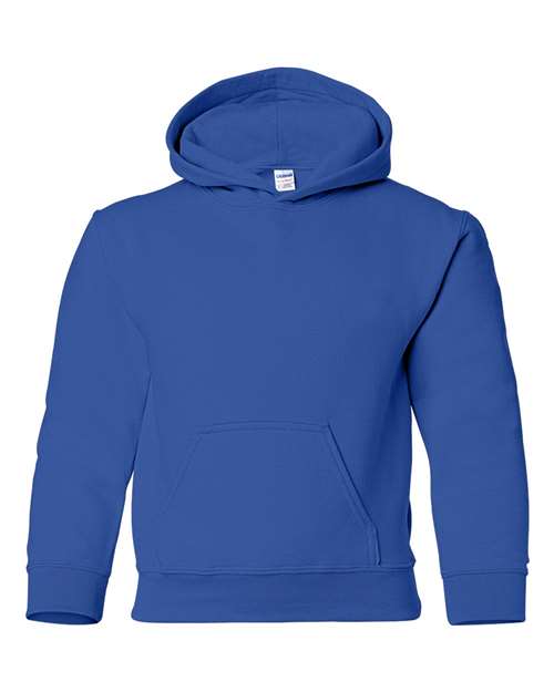 Gildan 18500B - Sweat-shirt à capuche lourd en molleton mélangé pour jeunes