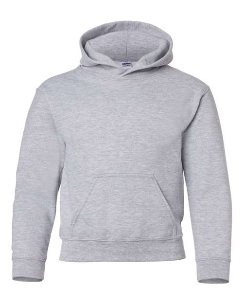 Gildan 18500B - Sweat-shirt à capuche lourd en molleton mélangé pour jeunes