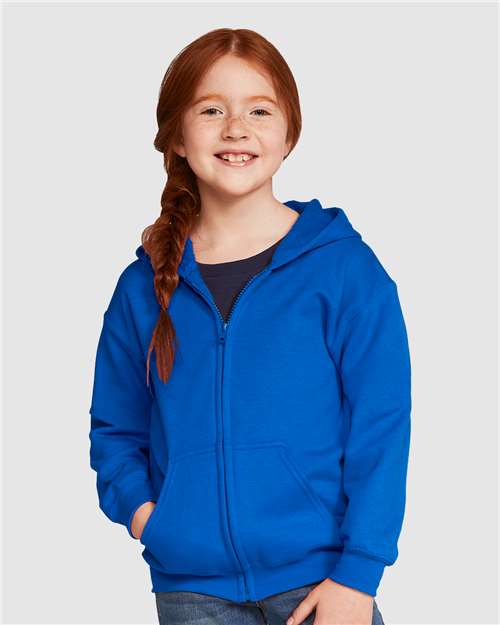 Gildan 18600B - Sweat-shirt à capuche zippé pour jeunes Heavy Blend™