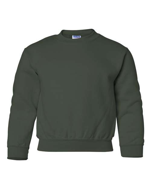Gildan 18000B - Sweat-shirt ras du cou épais en molleton pour jeunes