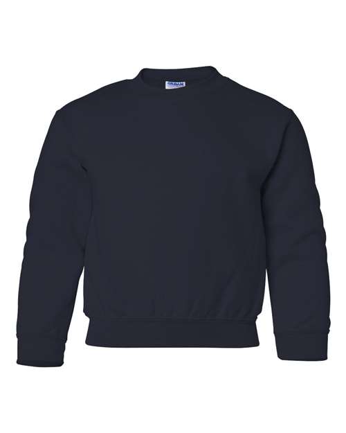 Gildan 18000B - Sweat-shirt ras du cou épais en molleton pour jeunes