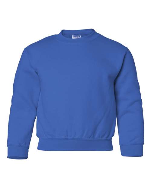 Gildan 18000B - Sweat-shirt ras du cou épais en molleton pour jeunes